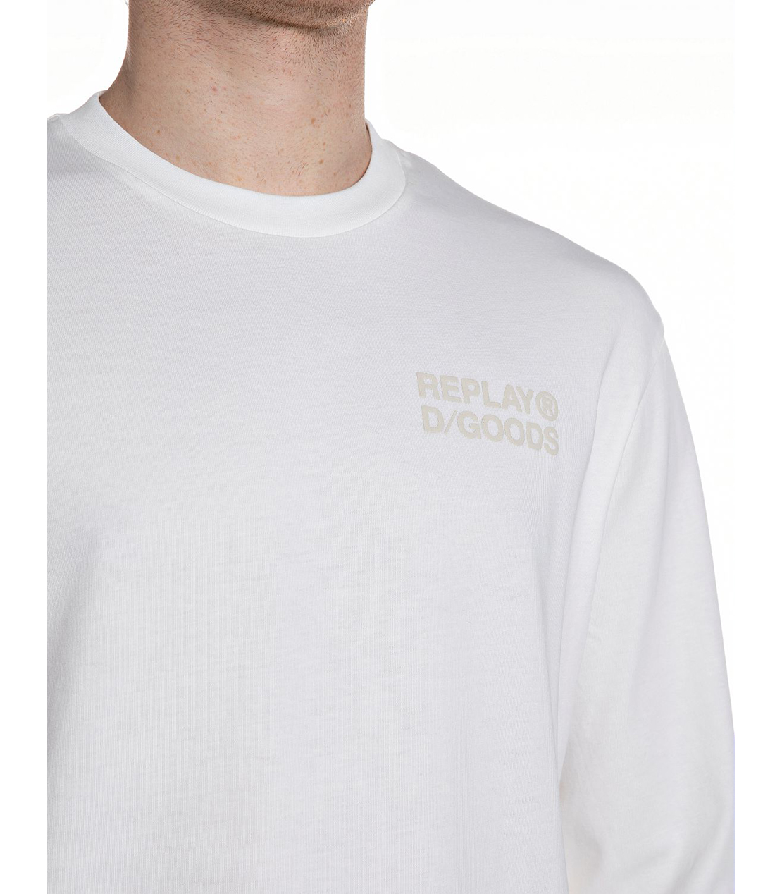 オープンエンドジャージーロングTシャツ 詳細画像 ホワイト 3